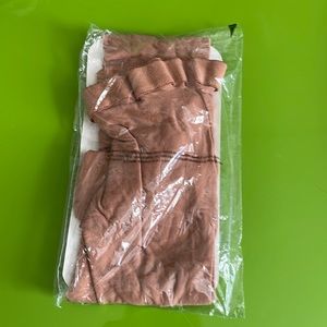 Danskin Footed Tights - Tan- Size D